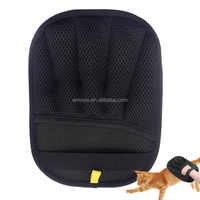 Guante Plegable para el Cuidado de Mascotas, Cepillo de Nailon Suave para Eliminar el Pelo, Guante Removedor de Pelo, Peine de Masaje Suave para Perros, Gatos y Aves