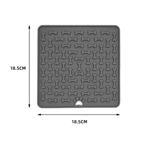Slow Food Bowls Lick <b>Mat</b> Training Plate Food Grade <b>Silicone</b> Dogs Slow Feeders <b>Mat</b> - Product Image 5