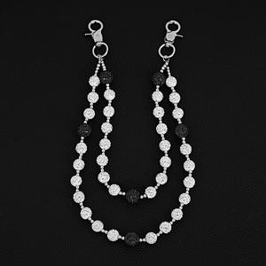 เครื่องประดับแนวสตรีทเครื่องประดับแนวฮิปฮอปสำหรับผู้ชายและผู้หญิงทำจากสเตนเลสสตีลและโพลิเมอร์ดินเหนียว - Product Image 3