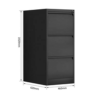 Armoire de rangement en métal robuste, anti-rouille, avec revêtement en poudre, haute capacité de charge, organiseur de documents pour bureau, maison, atelier, entrepôt