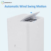 Compresseur CE climatiseur 12000BTU climatiseur mobile intelligent WIFI R290 climatiseur portable réel 4 en 1 pour la maison