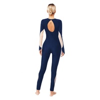 Femmes scène danse porter Costume strass formation Dancewear combinaison body pour femmes gymnastique vêtements