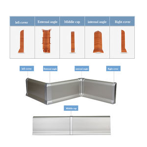 Plinthe de sol en <span class=keywords><strong>PVC</strong></span> durable de qualité supérieure, couleur blanche, 100 mm - Product Image 3