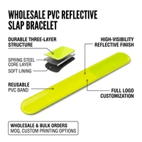 Bracelet claquant personnalisé en PVC Linxu avec impression UV, bracelet réfléchissant pour cadeaux promotionnels et fêtes