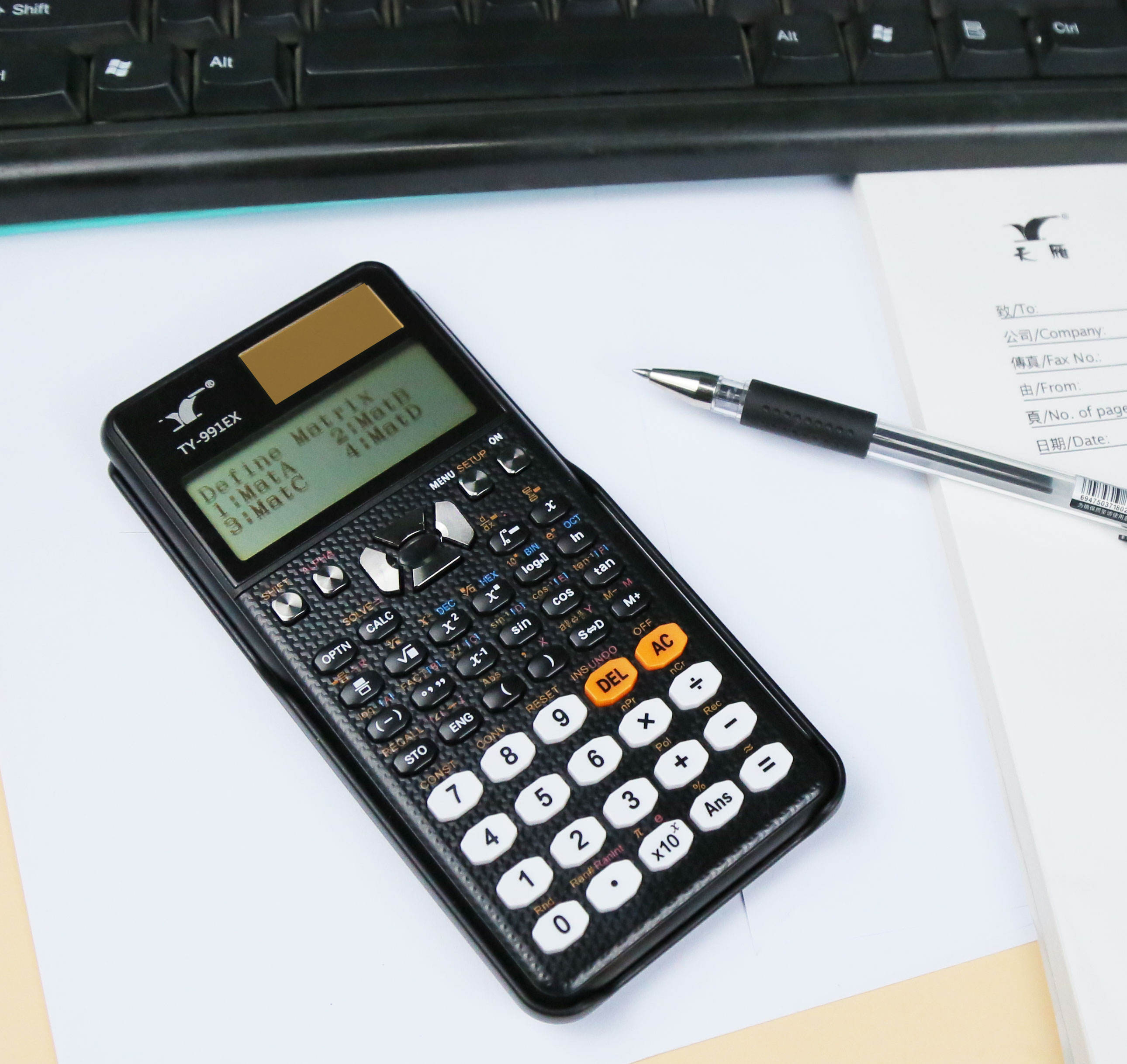 Calculators FX 991ES Suitable Middle School Student 417 Function