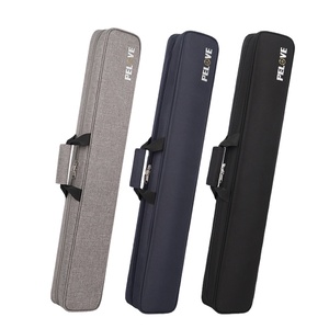 Estuche Profesional Ligero para Taco de Billar Pelove HQ2406, Tela Oxford Resistente a Arañazos, Capacidad para 4 Tacos, Diseño de 1/2 Partición - Product Image 1