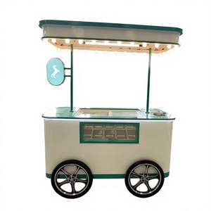 Remolque de Comida, Carrito de Comida Móvil, Carrito de Hot Dogs, Carrito de Helados, Carrito de Comida Callejera sobre Ruedas, Carrito de Venta Ambulante, Carrito de Snacks - Product Image 3