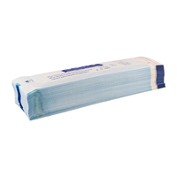 Sachets de Stérilisation Auto-Scellants Transparents Bleus pour Fournitures Dentaires Multi-usages 10x3.5in