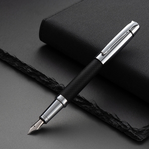 Venta al por Mayor de Fábrica: Bolígrafos Negros de Alta Calidad, Pluma Estilográfica Metálica Personalizada para Regalos Empresariales y Empleados de Oficina - Product Image 2