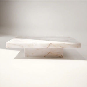 Custom Size Modern Square Marble Coffee <strong>Table</strong> for Living Room Home Furniture Apartment <strong>Mid</strong> <strong>Century</strong> Stone Furniture - Product Image 1