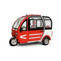 Mini-bus électrique pour la location - Véhicule touristique fermé pour le tourisme urbain, location privée, 3 passagers, autonomie de 70 à 90 km