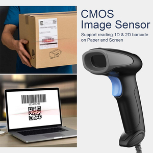 Good Price Wired Barcode Scanner with Stand Barcode <strong>Reader</strong> 1D 2D QR Handheld Barcode Scanner for Supermarket Express Delivery - Product Image 3