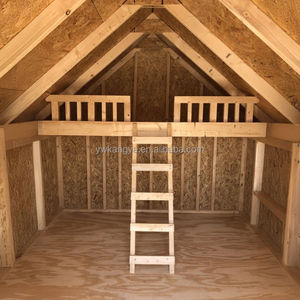 Casa <span class=keywords><strong>de</strong></span> Juegos <span class=keywords><strong>de</strong></span> <span class=keywords><strong>Madera</strong></span> para Exteriores KANGYA H023, Moderna Casa <span class=keywords><strong>de</strong></span> Juegos Infantil con Capacidad para 5 Personas - Product Image 5
