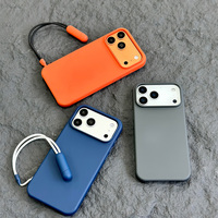 Étui rigide magnétique de luxe JOYPORODO B475 antichoc mat avec support et dragonne pour iPhone 17 Pro Max
