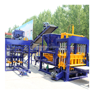 Nhanh Chóng Đúc Thông Minh & Hiệu Quả QT6-15 Thủy Lực Interlock Gạch Hollow Khối Thiết Bị Sản Xuất Trong Ghana - Product Image 5