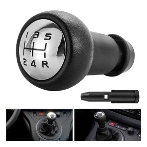 Car Gear <b>Shift</b> <b>Knob</b> Leather Manual Transmission Ergonomic Design Universal Fit YC102493 - Product Image 4