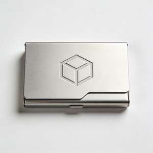 ที่ใส่บัตรธุรกิจสแตนเลสแบบอะโนไดซ์สั่งทำพิเศษ ตัดด้วยเครื่อง CNC และขึ้นรูปด้วยลวด EDM - Product Image 4