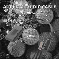 Penjualan Terbaik MMI 3G + AMI kabel Audio harnes untuk Audi Q5 A5 A7 R7 S5 Q7 A6L A8L A4L mobil