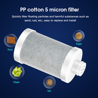 Yenvqee Ioniseur de Robinet, Tuyau d'Alimentation en Eau, Filtre Pré-Installation pour Robinet, Accessoires pour Machine à Laver, Filtration 1m, Installation Facile DIY