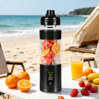 Draagbare fruitblender, lichtgewicht oplaadbare mixer voor het bereiden van sap en smoothies, overal en altijd