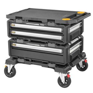 Gabinete de Almacenamiento de Herramientas DeWalt, Banco de Trabajo Móvil con 3 Cajones, Organizador de Taller Resistente - Product Image 1