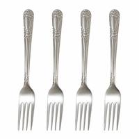 Ensemble de couverts en acier inoxydable durable et empilable, petit MOQ, pour restaurants et événements