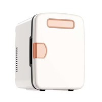 Réfrigérateur de voiture USB portable, mini-réfrigérateur extérieur ABS à double cœur de refroidissement 5L pour congélation et réfrigération, idéal pour la maison, le dortoir et le bureau