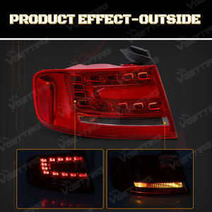 Usine directe voiture accessoire pare-chocs arrière <span class=keywords><strong>LED</strong></span> feu arrière pour <span class=keywords><strong>Audi</strong></span> <span class=keywords><strong>A4</strong></span> <span class=keywords><strong>B8</strong></span> 2008 2009 2010 2011 2012 clignotant feu stop - Product Image 3