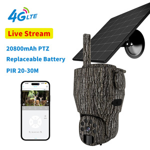 4G LTE dòng sống PTZ săn bắn đường mòn máy ảnh ngoài trời 20800mAh có thể sạc lại pin Powered máy ảnh động vật hoang dã 4G với bảng điều khiển năng lượng mặt trời - Product Image 2