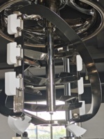 Émulsifiant sous vide VME-200L 500L pour la fabrication de dentifrice et d'onguents, mélangeur homogénéisateur pour cosmétiques