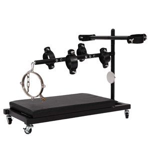 BDSM Slave Training Metal Handcuff Bondage Frame Limbs Binding Restraint Four-horse Cart <strong>Punishment</strong> Adult <strong>Toys</strong> - Product Image 5