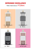Flash Drive Usb/Otg/Ipad 3 Dalam 1, Flash Drive Usb untuk IOS Perangkat Penyimpanan Eksternal Usb 3.0