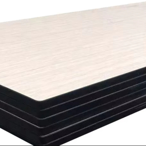 QIUTE <span class=keywords><strong>HPL</strong></span> 60*80cm 12MM Kalınlığında Beyaz <span class=keywords><strong>HPL</strong></span> Dış Mekan Mobilyaları İçin Masa Üstü - Product Image 1