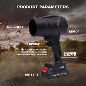 Mini Ar Comprimido Duster Portátil Hand Held Ventilador Elétrico Pequeno Ventilador Mini Jet Turbo Fan Jet Fan for Clean - Product Image 5