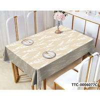 Nappe de table en PVC anti-fissuration, écologique, durable, imperméable, anti-liquide, facile d'entretien, protection de table pour la maison