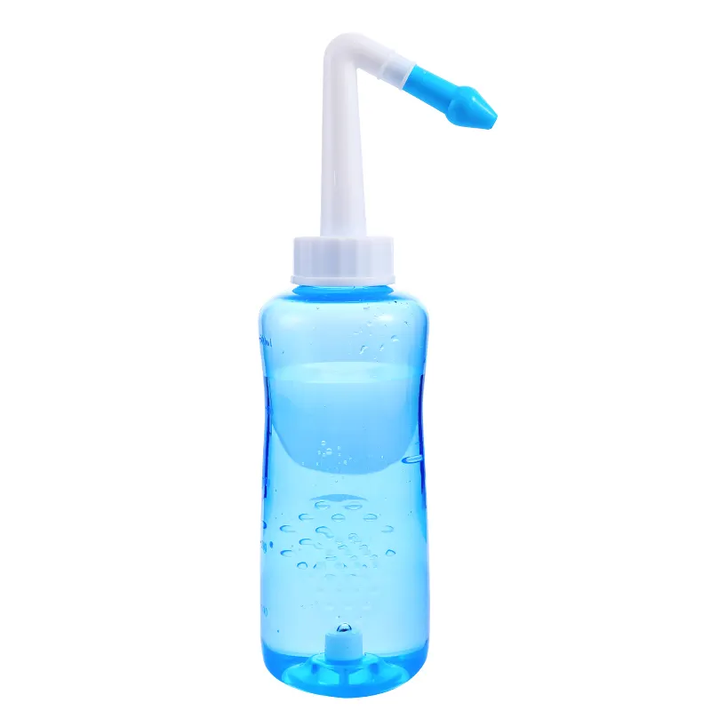 水パルス300mL卸売副鼻腔洗浄鼻洗浄器鼻洗浄器ボトル2ノズル付き