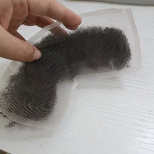 Il cliente ha ordinato 100% <span class=keywords><strong>capelli</strong></span> umani <span class=keywords><strong>barba</strong></span> in Jerry colore nero 3x15cm piccole dimensioni Afro ricciolo <span class=keywords><strong>barba</strong></span> - Product Image 6
