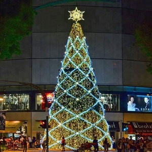 Frame Artificial Giant <strong>Christmas</strong> <strong>Tree</strong> Ornament Decoration Metal <strong>Christmas</strong> <strong>Tree</strong> LED Light <strong>Large</strong> Xmas <strong>Tree</strong> - Product Image 2