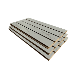 Hiển thị E0/Carb/EPA WPC Panels rãnh <span class=keywords><strong>MDF</strong></span> tường <span class=keywords><strong>Board</strong></span> PVC slatwall Bảng điều chỉnh với giá thấp - Product Image 6