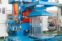 Máquina punzonadora tipo C, prensa de aleta de bobina