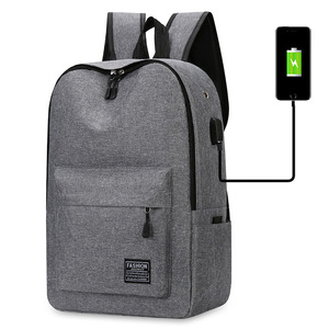 Mochila de Negocios Personalizable de <span class=keywords><strong>Mezclilla</strong></span>, Bolso Escolar Unisex con Impresión de Logotipo, Gran Capacidad de 20-35L, Puerto de Carga USB para Estudiantes, para Computadoras Portátiles - Product Image 1