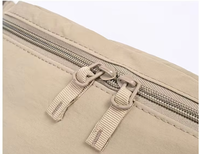 Sac de taille en nylon Sac à bandoulière de style décontracté pour homme Sac banane Hip Bum Bag