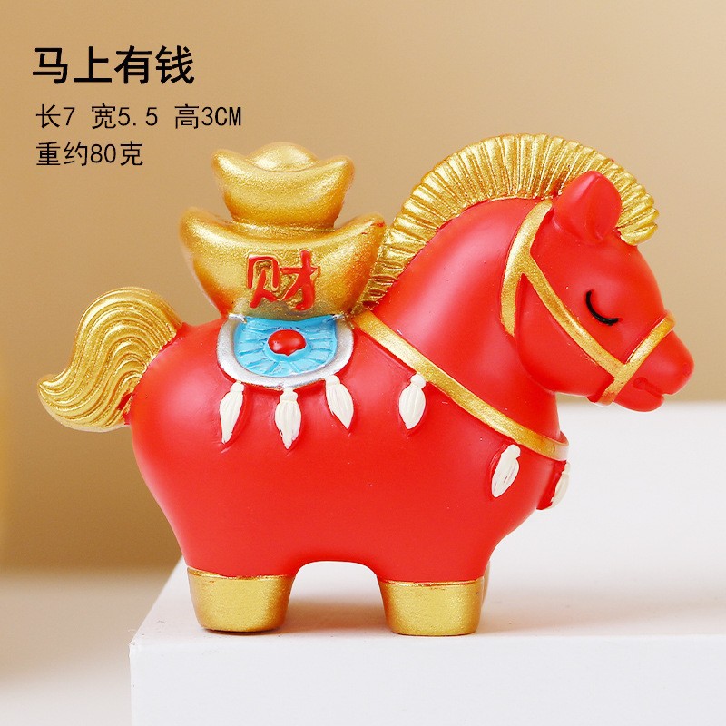 Red signifies abundant wealth.