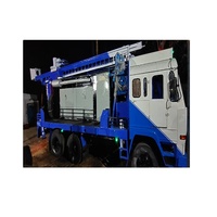 Machine de forage de puits d'eau hydraulique DTH montée sur chenilles, super puissante, d'occasion, PDTHR-300, 12 pouces, rotative, garantie 12 mois, marque PRL