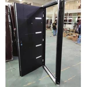 Puerta de Seguridad Metálica de Acero Insonorizada Hotian con Múltiples Cerraduras - Product Image 1