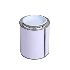 250ml round metal tin can 1000ml for cement