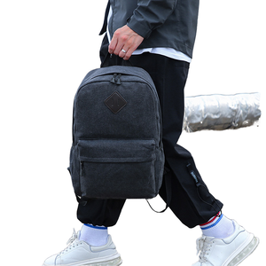 Nouveau <span class=keywords><strong>sac</strong></span> à dos en toile rétro à la mode pour hommes femmes à la mode décontracté extérieur <span class=keywords><strong>ordinateur</strong></span> cartable en Nylon pour les collégiens - Product Image 6