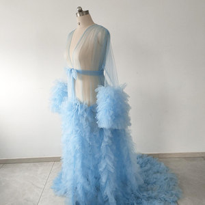 <span class=keywords><strong>Robe</strong></span> de mariée personnalisée en tulle pour femme, <span class=keywords><strong>robe</strong></span> de maternité pour séance photo, <span class=keywords><strong>robe</strong></span> bouffante, robes de soirée de <span class=keywords><strong>mariage</strong></span> - Product Image 5
