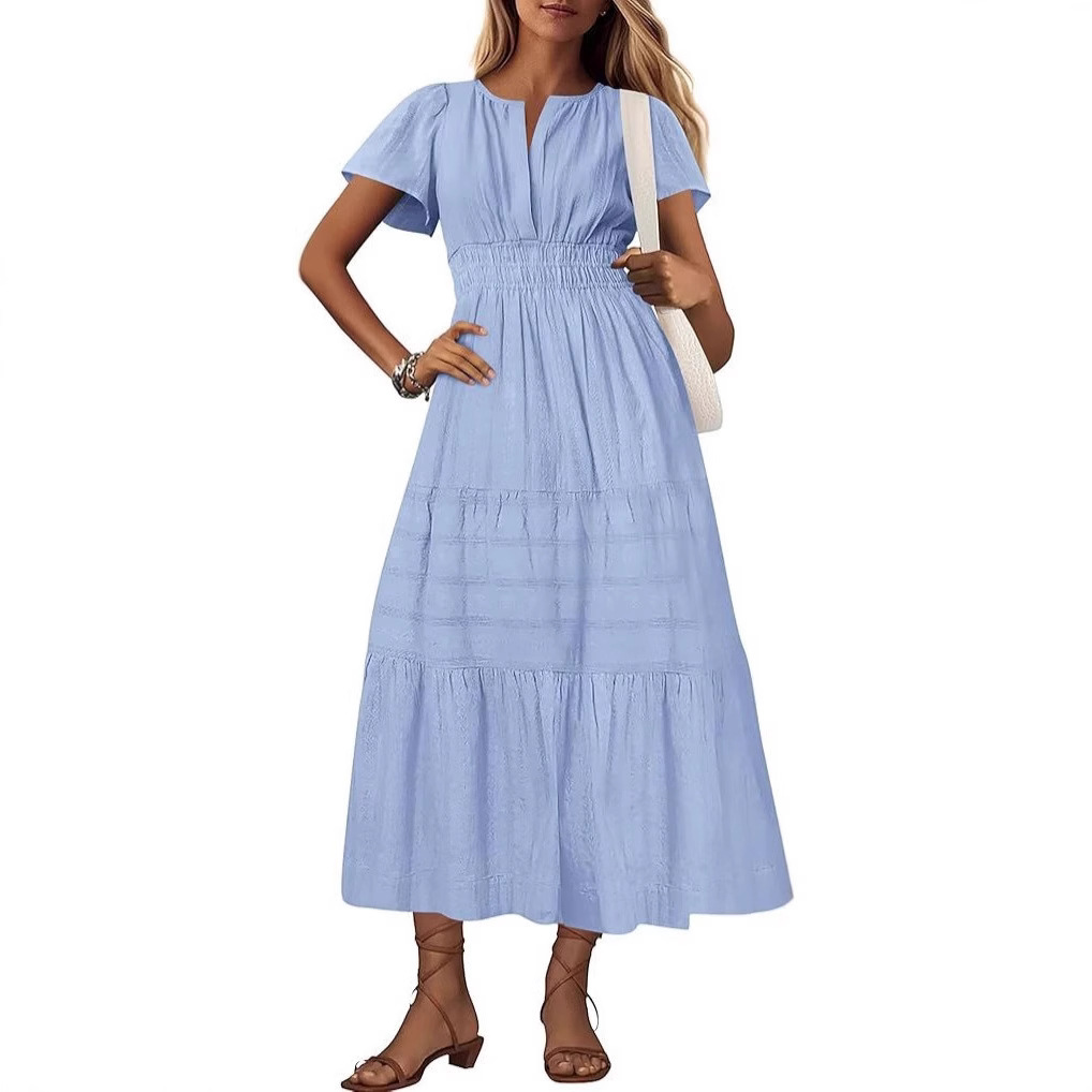 Semi Casual Dress - Elegant & Versatile Women's Wear