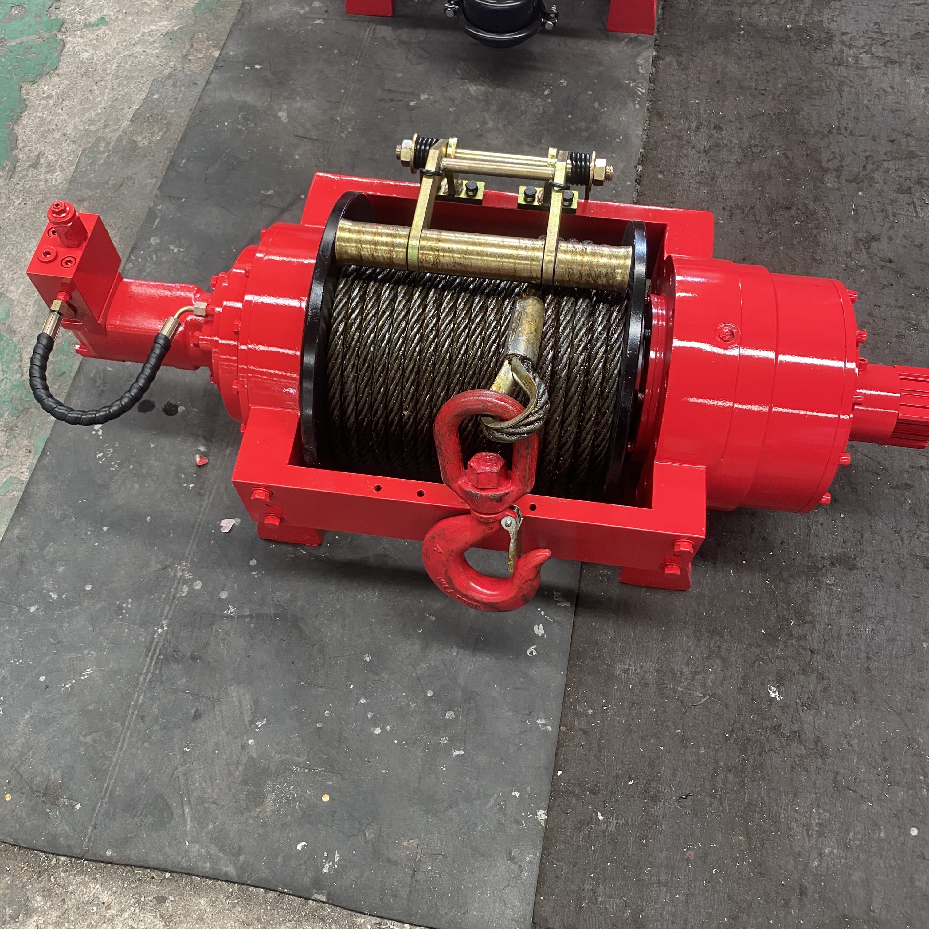 winch system for flag